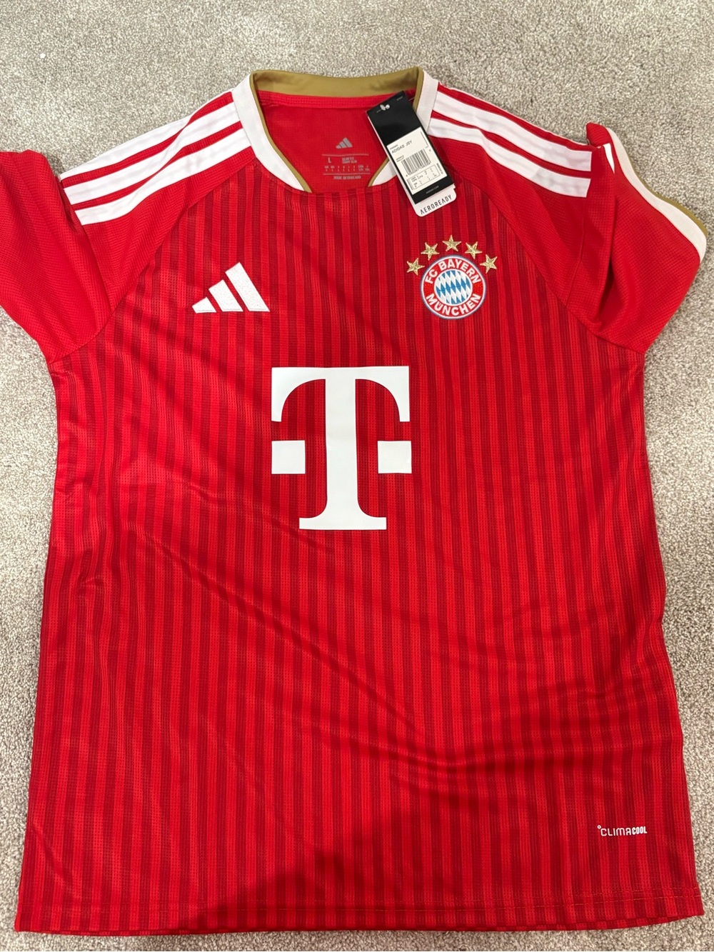 adidas 26/27  Red Bayern Munich  Home Jersey SLIM FIT Jersey